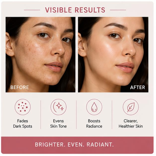 Laxiva Beauty 2% Alpha Arbutin Face Serum for Daily Skincare, Lightweight Facial Serum for Even-Looking Skin Tone, Fast-Absorbing Formula, All Skin Types, 30ml