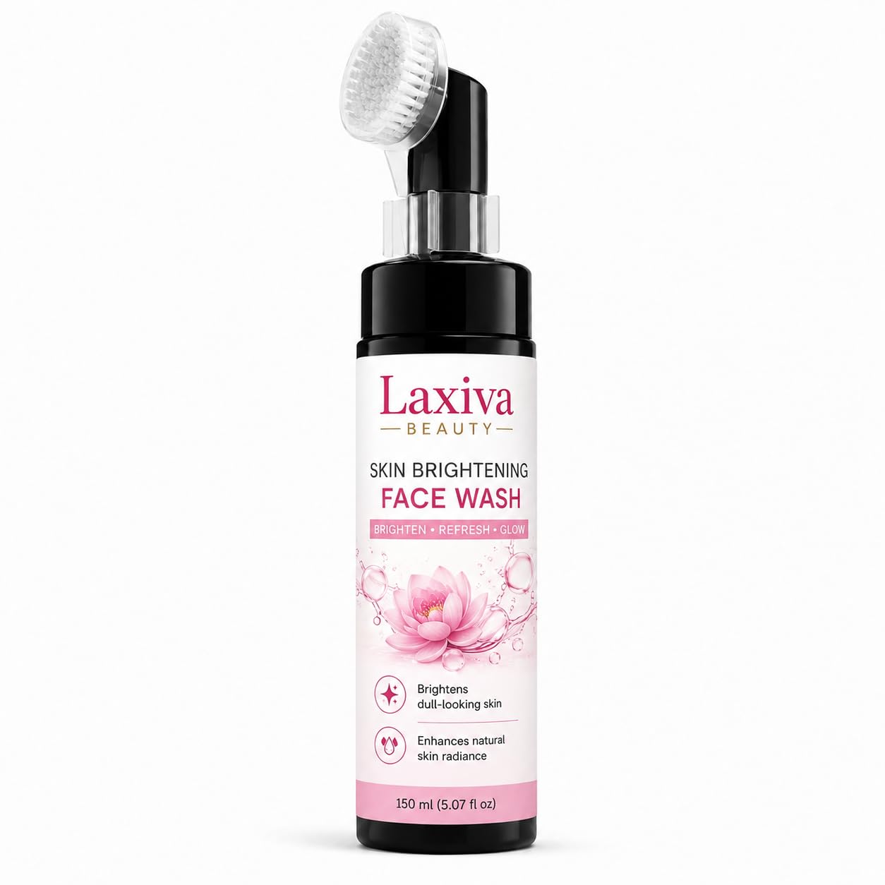 Laxiva Beauty skin brightening Face Wash for Daily Cleansing, Gentle Facial Cleanser for All Skin Types, Refreshing Face Wash for Men & Women, 150ml