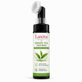 Laxiva Beauty Green Tea Face Wash for Daily Cleansing, Gentle Facial Cleanser with Built-In Brush Applicator, Suitable for All Skin Types, 150ml