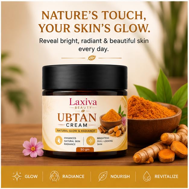 Laxiva Beauty Ubtan Cream, 50g